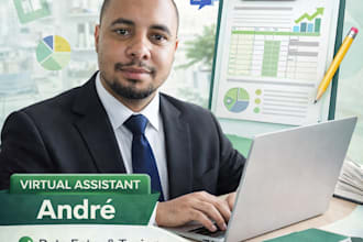 data entry, virtual assistant and excel services