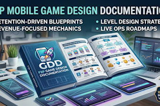 create a game design document for your game