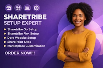 setup sharetribe, sharetribe flex, sharetribe go, dora website, sharepoint site