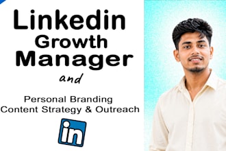 be your linkedin manager for personal brand growth