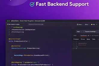 fix spring boot bugs, rest apis issues and java backend errors