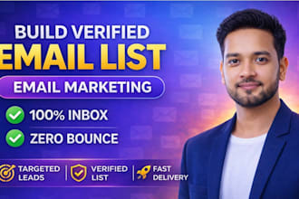do niche targeted email list, b2b lead generation and email marketing for you
