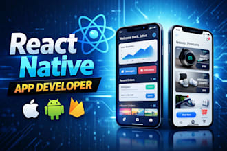 build react native mobile app for ios and android