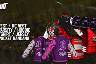 make custom fivem clothes, peds, chains, masks