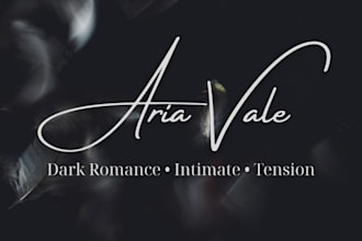 record dark romance, intimate or emotional female voice over