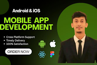 develop react native mobile apps for android and ios