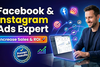 be your facebook ads expert and meta ads manager
