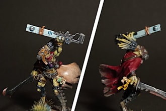 painting your miniatures in grimdark style