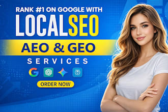 do monthly website local off page, GEO, aeo,SEO backlinks building for ai searc