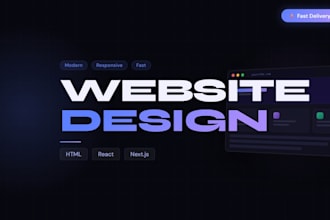 create a clean, modern react front end