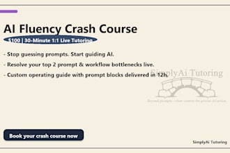 coach you in chatgpt, prompt engineering, and custom ai workflows