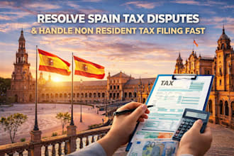 resolve spain tax disputes and handle non resident tax filing fast