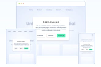 setup cookie consent form with perfection