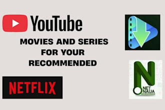 give  movies and series for your recommended genre