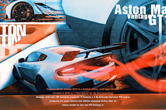 design best car, anime, ad, bike headers, banners, posters