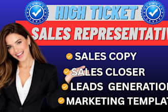 sales representative salesperson lead generation salesagent sales closer
