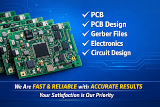make pcb design, schematics and layouts