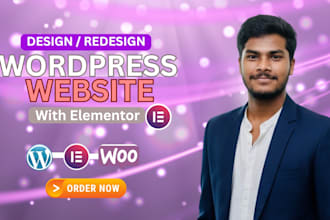 rebuild wordpress website,customization,redesign,elementor expert