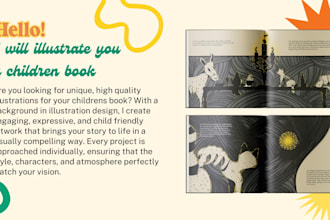 illustrate a childrens book