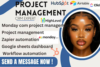 monday com construction crm slack twilio facebook ad zapier automation dashboard