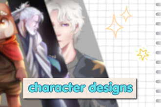 character designs of your oc
