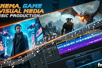 compose cinematic music for visual media