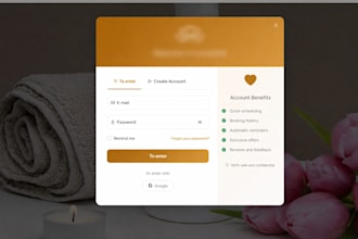 create a secure login and registration system