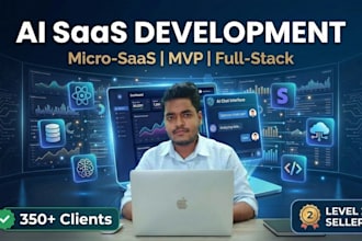 build ai micro saas, ai saas, or mvp with payment and deployment