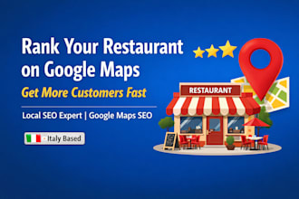 do local SEO for restaurants and rank your business on google maps