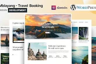 create travel affiliate website, affiliate blog travelpayout, seo wordpress site