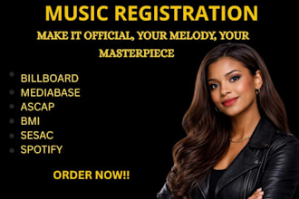 register your music with bmi or ascap and set up royalty and airplay tracking