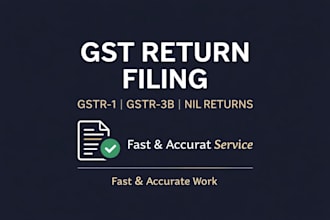 file your gst returns gstr 1, gstr 3b accurately and on time