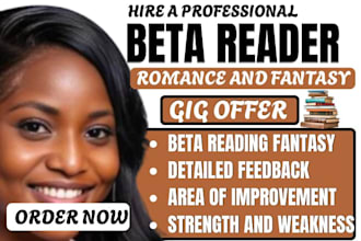 betaread your romance story and give detailed honest feedback