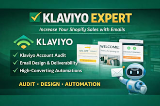 be klaviyo expert with klaviyo audit klaviyo email design klaviyo ai template