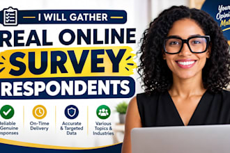 fill online survey, gather survey respondents to  fill google form or qualtrics