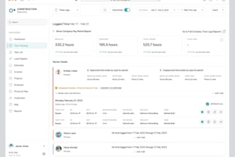 build field service app and driver management app for construction company