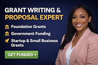 write winning grant proposal, nonprofit grant and business grant writing