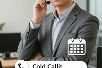 do telemarketing, cold calling and appointment setting