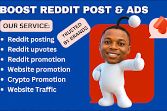 expert reddit seo post management for ecommerce iptv saas website app ai crypto