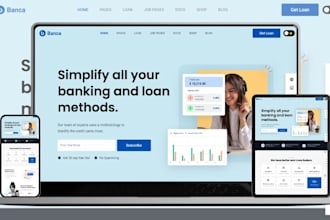 design insurance website, mortgage loan tax consultant financial advisor website