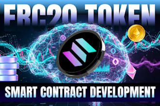 build and deploy an erc20 token with vesting schedule and compliance logic