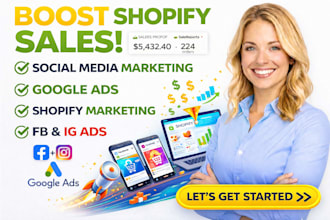 social media marketing google ads shopify marketing fb ig to boost shopify sales