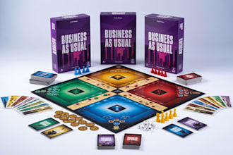 develop board game design, board game, card game design