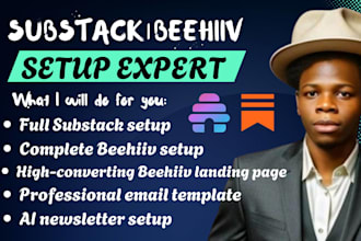 setup substack beehiiv account manage substack newsletter manage substack post
