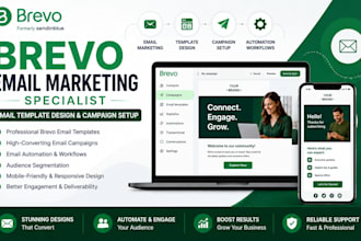 brevo email marketing specialist brevo email template design brevo campaign