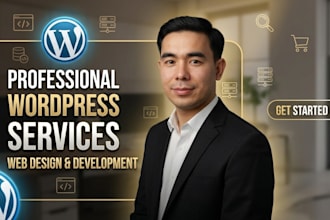 design and build a professional bilingual wordpress website