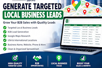 do local marketing and generate targeted local business leads