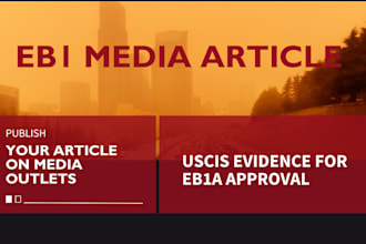 write and publish eb1 media articles to boost your global talent visa profile
