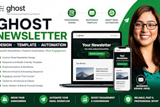 setup ghost newsletter design ghost newsletter template ghost email automation