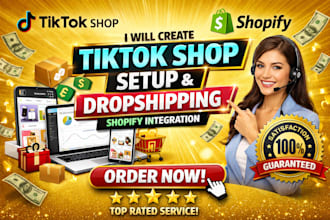 create tik tok shop setup tiktok dropshipping manager shopify integration